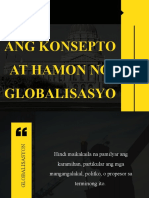 Chapter 1. Ang Konsepto at Hamon NG Globalisasyon
