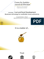 Using Blockchain Technology To Ensure Honey Purity - M.A.S. Rünzel