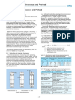 NTN Bearing Internal Clearance and Preload