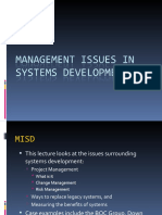 10-Mangement Issues in Systems Development