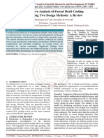 Comparative Analysis of Forced Draft Cooling Tower Using Two Design Methods A Review