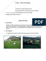 Wales - Life in The Village.: Objectives: at The End of The Lesson Students Will Be Able To