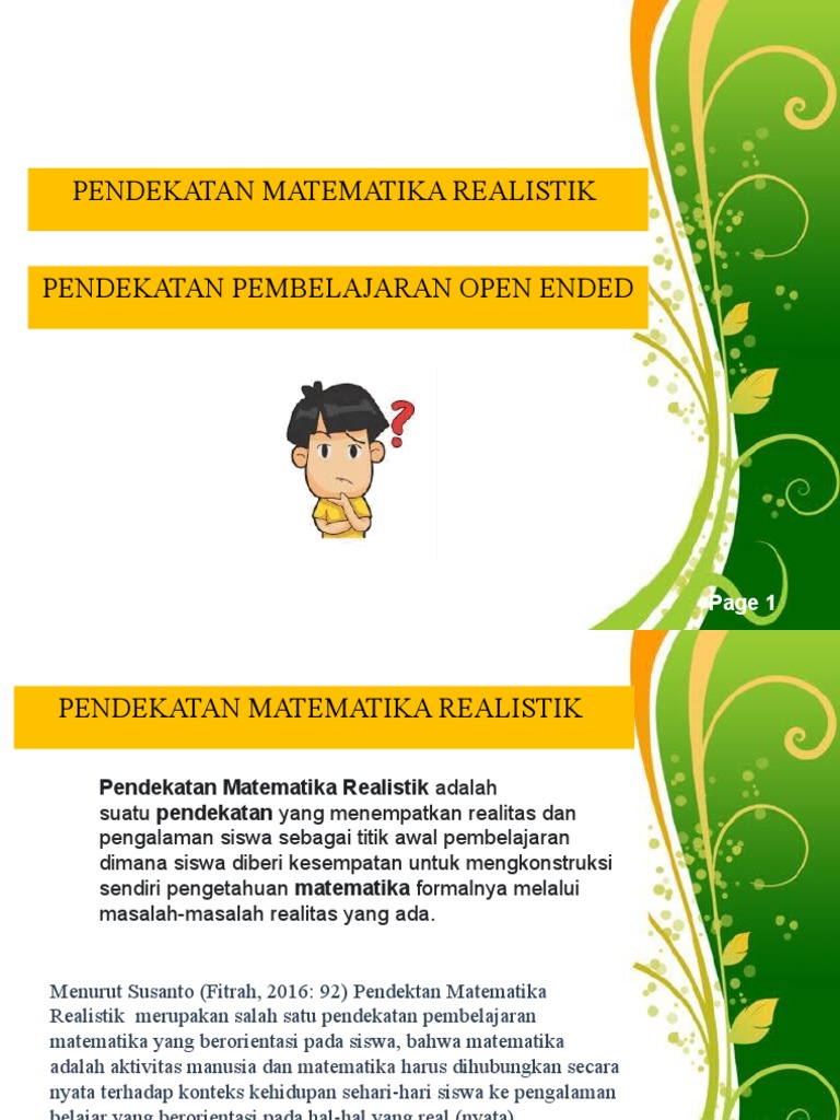 RME Dan OPEN ENDED | PDF | Karier & Perkembangan | Kesehatan Holistik