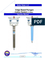 Cartridge Based Pyrogen Filtration System 1 Mem Operator Manual