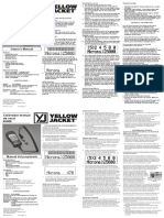 Handheld Vacuum Gauge 69086: Owner's Manual