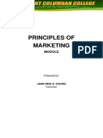 Principles of Marketing Module 2 Ogong