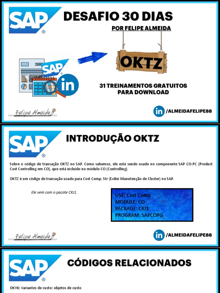 Configuração da estrutura do componente de custo no SAP CO-PC | PDF ...