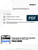 Wuolah Free B1 Unit 4 Progress Test Answer Key