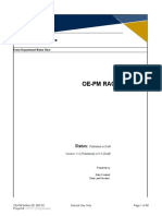 OE-PM RACI Workbook: Enter Project Name Here