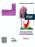 Capa - Antologia de Poetas Conceiçãoipanemenses III