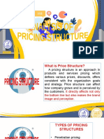 Pricing Structures