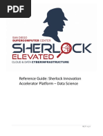 Reference Guide: Sherlock Innovation Accelerator Platform - Data Science