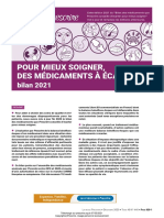 Pour Mieux Soigner Des Medicaments a Ecarter Bilan 2021