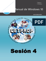 Sesión 04 - Manual de Windows 10