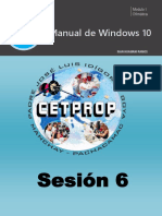 Sesión 06 - Manual de Windows 10