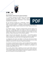 Robert Guillén Recibió Dirección General de Polimer La Máxima Autoridad Del Estado, Marcos Díaz Orellana, Dijo Que Los