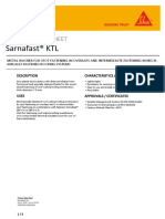 Sarnafast® KTL: Product Data Sheet