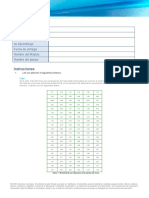 Tabla de Frecuencias Uveg