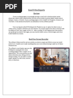 Easeus Recexperts Review: Best Free Screen Recorder