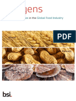 Allergens: Challenges Global Food Industry