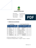 Analisis Alokasi Waktu Arab Ix