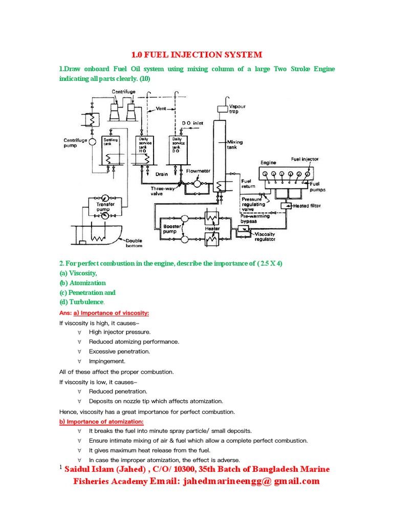 Fuel Injection System Overview and Analysis | PDF | N Ox | Diesel Engine