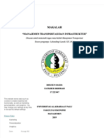 PDF Makalah Man Transportasi Dan Infrastruktur DD