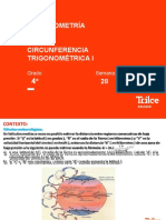 T - 4to - Circunferencia Trigonométrica I