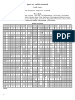 Peace and Conflict Crossword Crosswords 74500