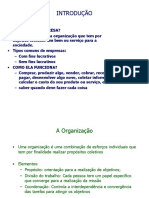 Introdução: - O Que É Uma Empresa? - Uma Empresa É Uma Organização Que Tem Por