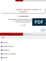 PHP Syntaxe Variables Operateurs Fonctions Constantes