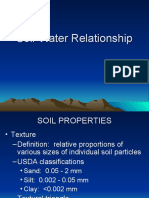 Soil-Water Relation