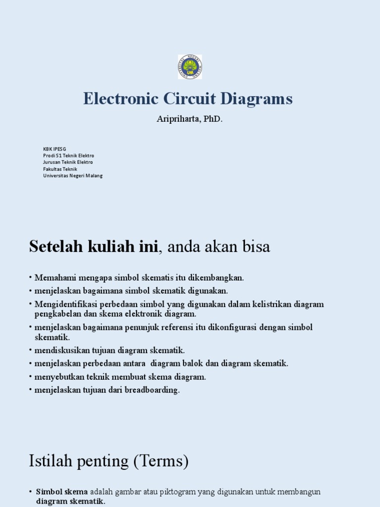 Electronic Circuit Diagrams