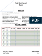 Practicas de Excel 2 Operaciones Aritmeticas