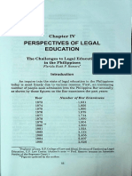 Perspectives of Legal Education (Chapter IV)