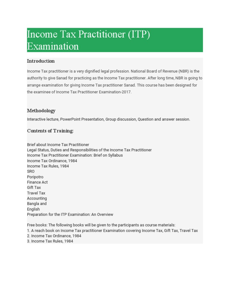 Tax Practitioner PDF