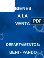 Terrenos y casas en venta en Beni desde $5,500