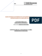 Bases Estándar Electrónicas LP Obras - Ítem Único. Vigente A Partir Del 05 de Abril de 2021