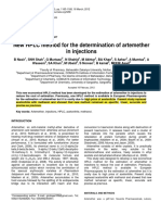 2012 New HPLC Method For The Determination