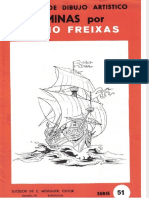 Dibujo Emilio Freixas - Laminas Serie 51-Embarcaciones-Ii