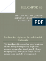 Kelompok 6b Pembentukan Trigliserida. (Anfar)