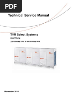 TVR Select - Heat Pump - Technical Service Manual