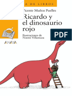 Sopa de Libros Ricardo y El Dinosaurio Rojo