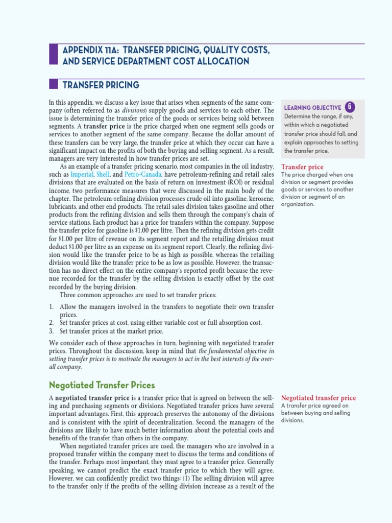 International Transfer Pricing: The Valuation of Intangible