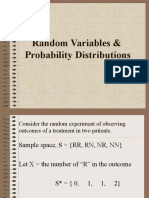 BIOSTAT Random Variables & Probability Distribution