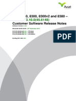 CTR 8540 CTR 8300 - Release 3.10.0 (45.6148) Customer Software Release Notes September 2019