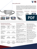 Impresoras de Inyección de Tinta Continua (CIJ) : Especificaciones Técnicas