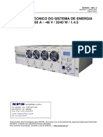 Manual Técnico Do Sistema de Energia SR60 A / - 48 V / 3240 W / 1.4.5