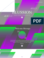 Blussion Game Studio Presentation