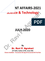 Science & Technology: Current Affairs-2021